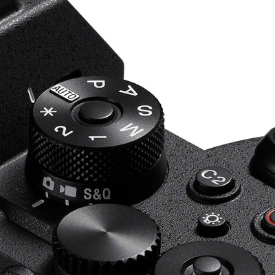 Sony Alpha 7R VI full-frame mirrorless camera body front view with 66.8MP sensor and 8K video recording