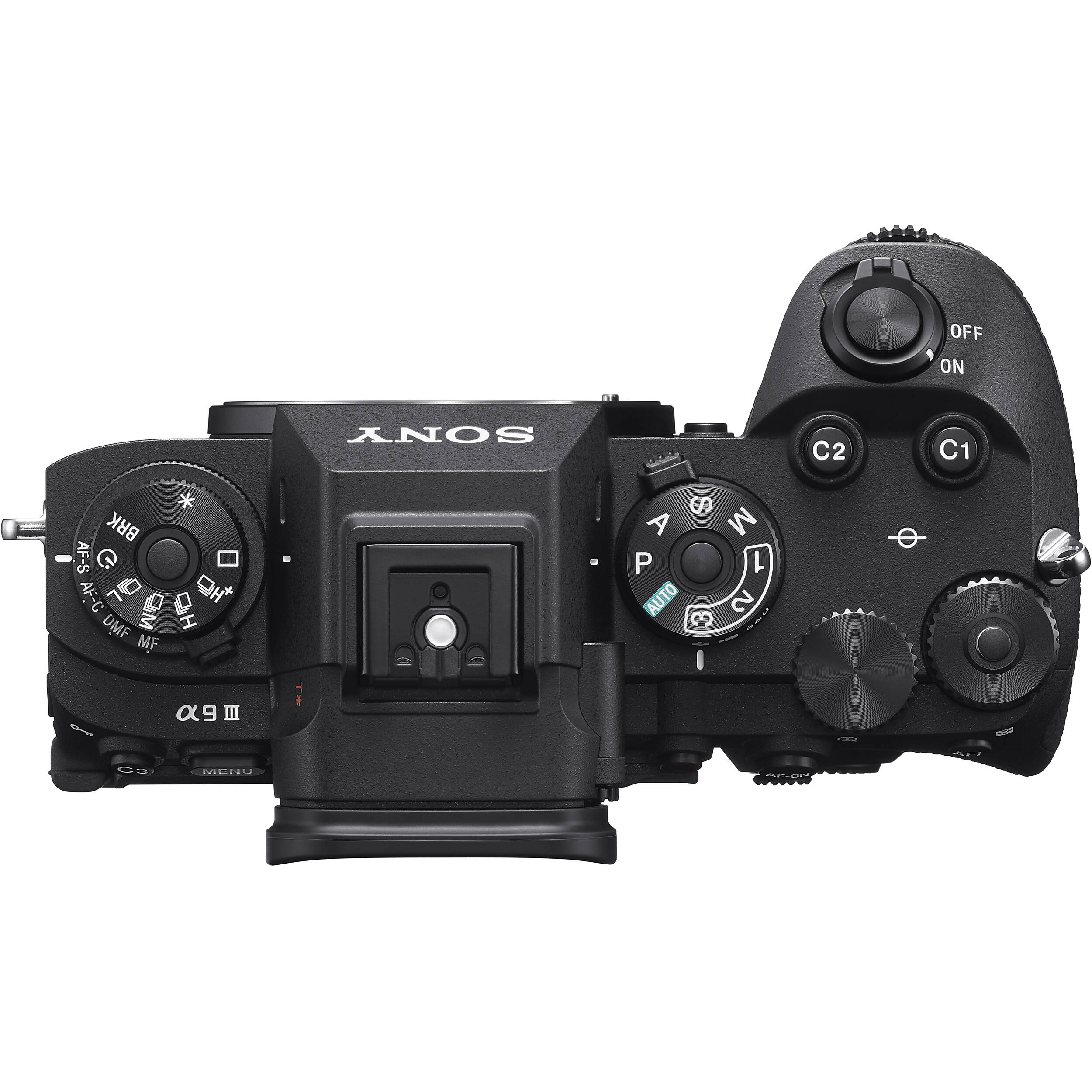 Sony a9 III mirrorless camera with global shutter for high-speed photography