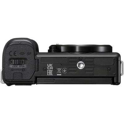 Sony ZV-E10 vlogging kit with lens, grip and microphone

