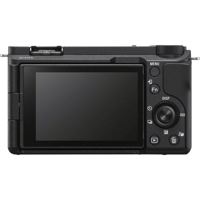 Sony ZV-E10 II mirrorless camera vlogging kit with 16-50mm lens, microphone, grip and SD card
