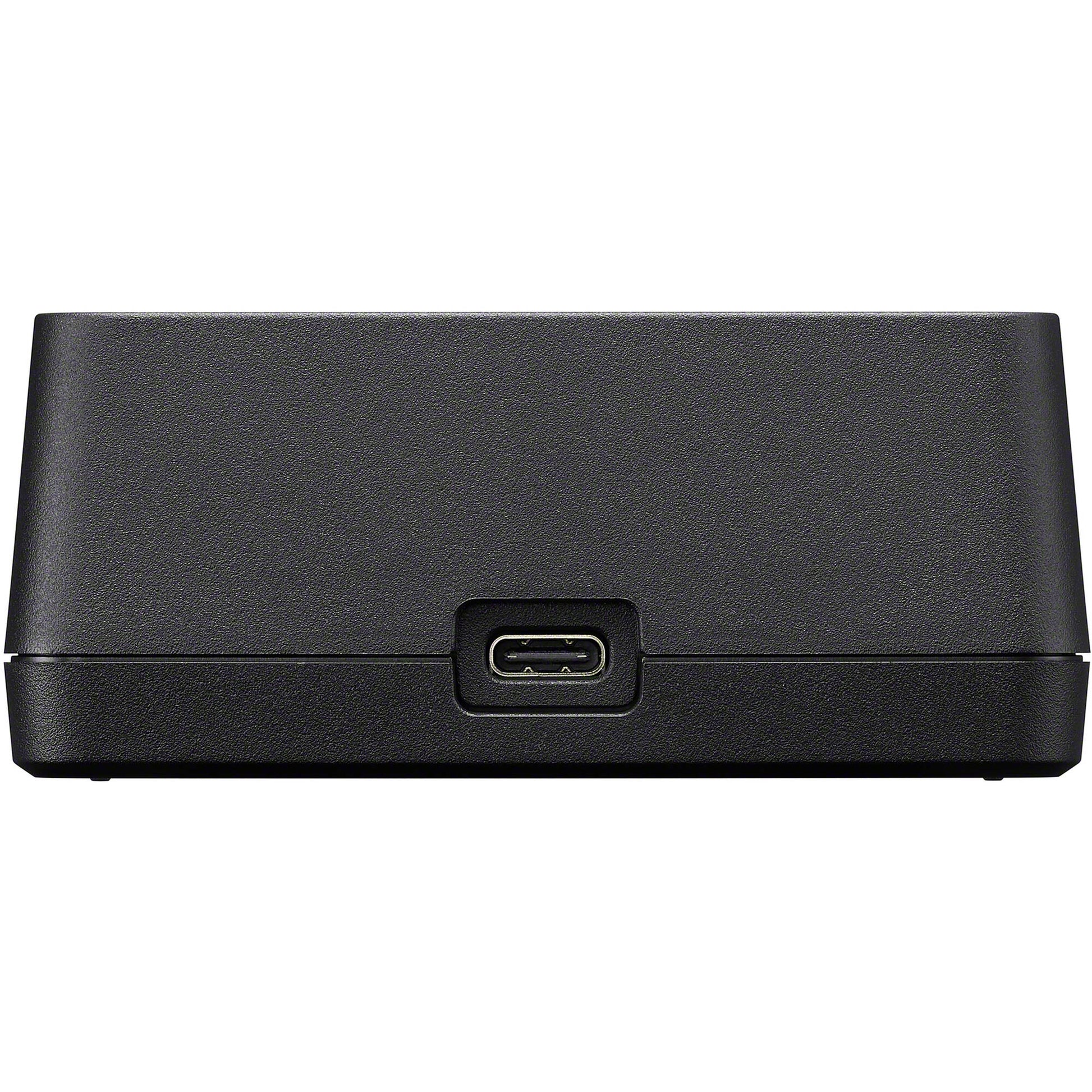 Sony BC-SAD1 dual USB-C battery charger for Sony NP-SA100 batteries
