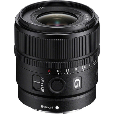Sony E 15mm f/1.4 G Lens – a fast, ultra-wide prime with stunning sharpness, smooth bokeh, and advanced AF, perfect for landscapes, vlogging, and low-light creativity.