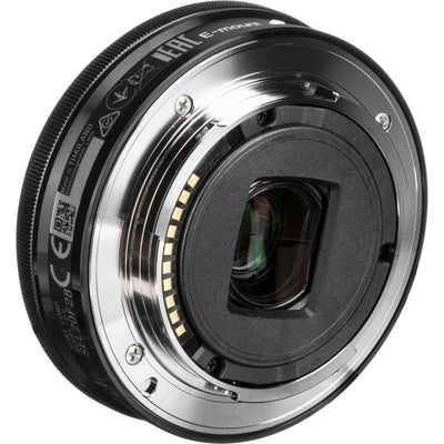 Sony E 20mm f/2.8 Lens – ultra-slim wide-angle prime with sharp optics and fast performance, perfect for landscapes, street photography, and everyday shooting.