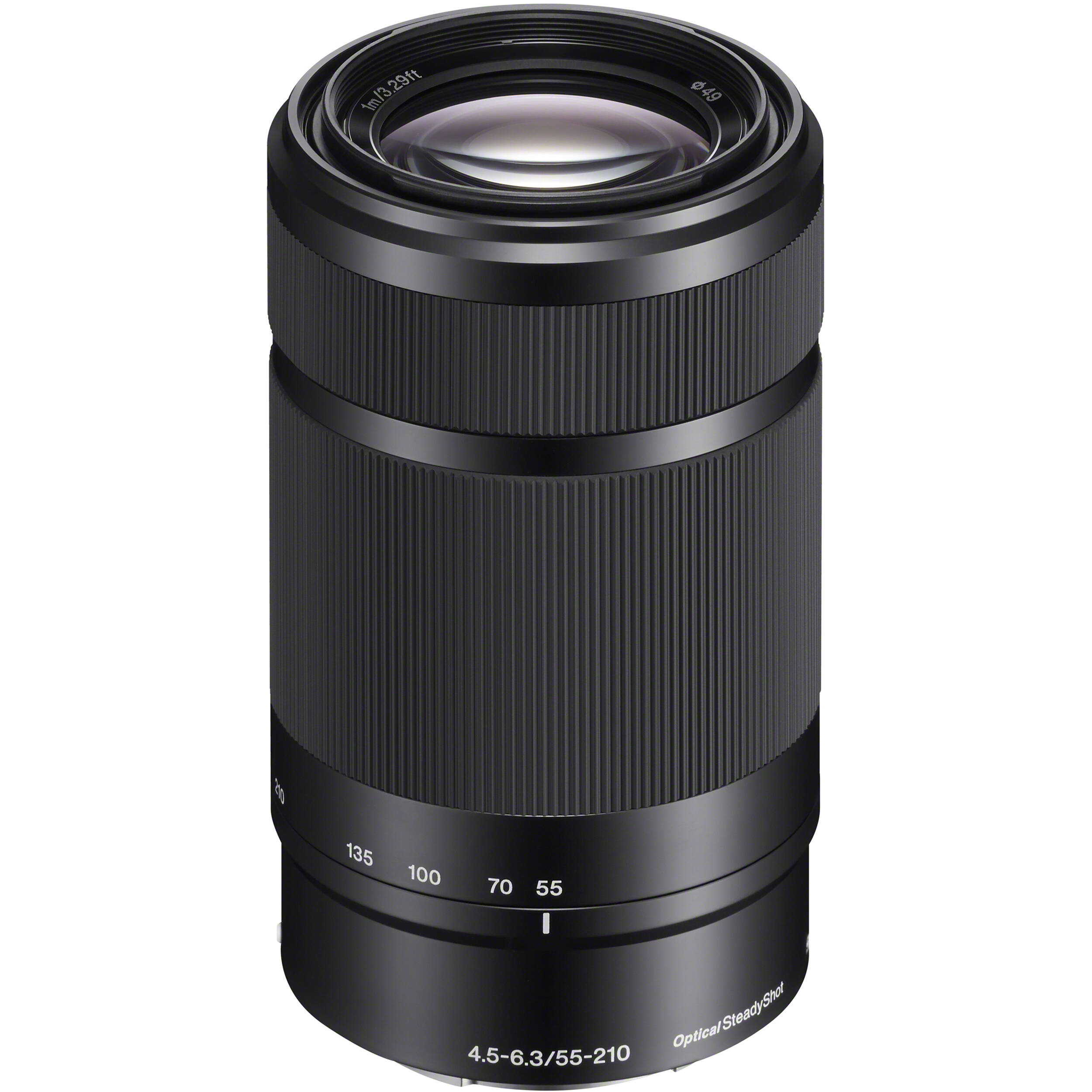 SONYα55 Sony E 55-210mm f/4.5-6.3 OSS Lens (Black) – Outdoorphoto