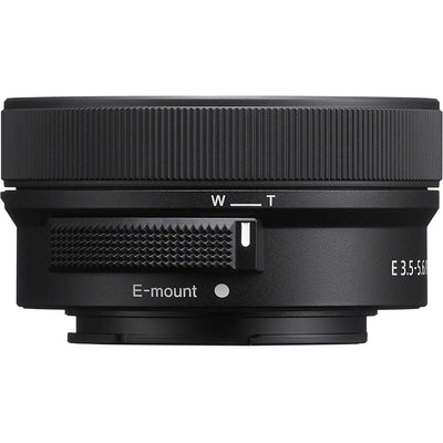 Sony E PZ 16-50mm f/3.5-5.6 OSS II Lens (Black) – compact power zoom lens with Optical SteadyShot, versatile focal range, and lightweight design for everyday photography and video.