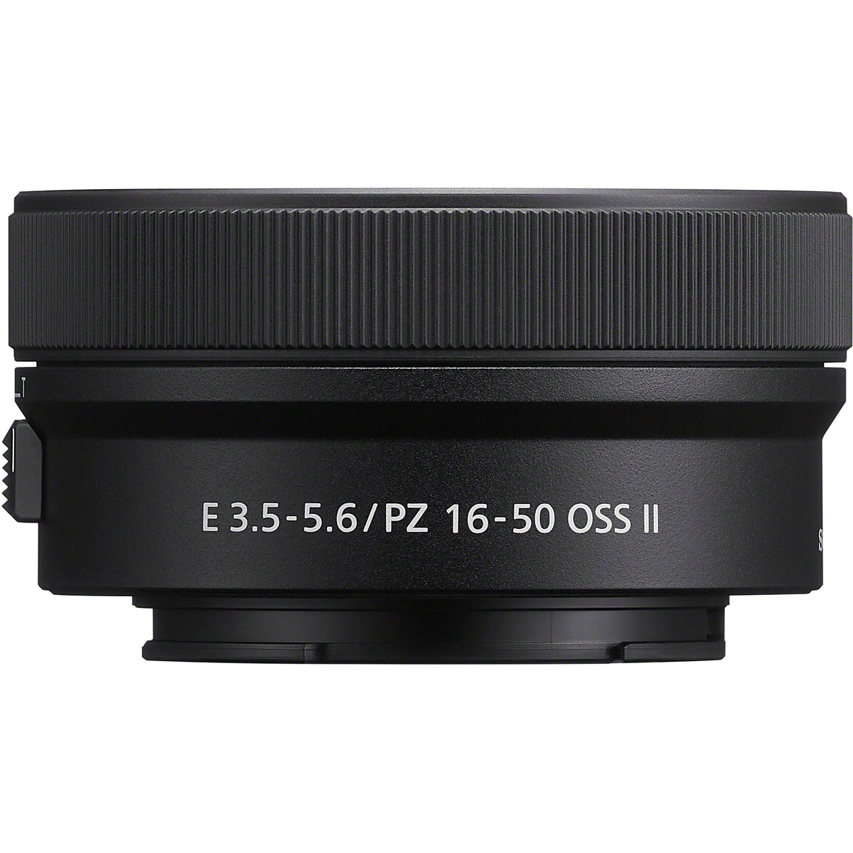 Sony E PZ 16-50mm f/3.5-5.6 OSS II Lens (Black) – compact power zoom lens with Optical SteadyShot, versatile focal range, and lightweight design for everyday photography and video.
