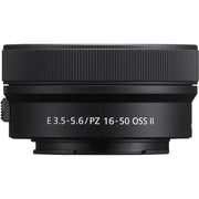 Sony E PZ 16-50mm f/3.5-5.6 OSS II Lens (Black) – compact power zoom lens with Optical SteadyShot, versatile focal range, and lightweight design for everyday photography and video.
