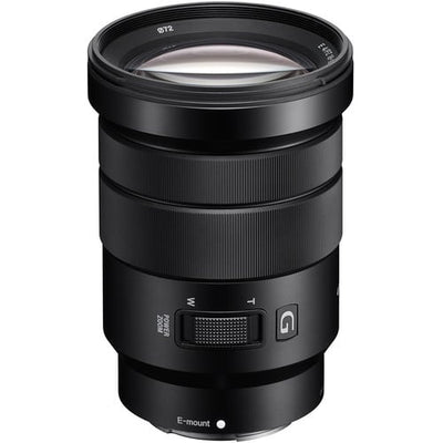 Sony E PZ 18-105mm f/4 G OSS Lens – versatile power zoom with constant f/4 aperture, Optical SteadyShot, and smooth focus for video and everyday photography.