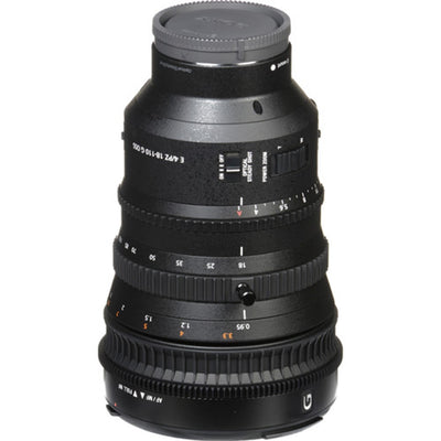 Sony E PZ 18-110mm f/4 G OSS Lens – professional power zoom with constant f/4 aperture, Optical SteadyShot, and precise focus control for high-quality video and photography.