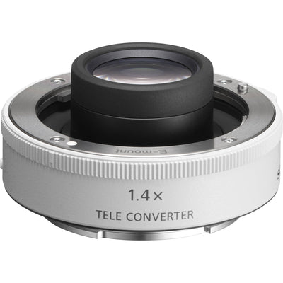 Sony FE 1.4x Teleconverter designed to extend the reach of compatible Sony lenses by 1.4x, with full support for autofocus and image stabilisation.