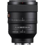 Sony FE 100mm f/2.8 STF GM OSS Prime Lens – premium portrait lens with Smooth Trans Focus (STF), exceptional bokeh, and Optical SteadyShot for stunning subject isolation and sharpness.