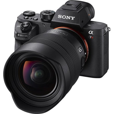 Sony FE 12-24mm f/4 G Zoom Lens – ultra-wide full-frame zoom with constant f/4 aperture, exceptional sharpness, and compact design, ideal for landscapes, interiors, and architecture.