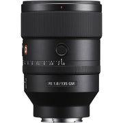 Sony FE 135mm f/1.8 GM Lens – premium G Master telephoto prime with outstanding sharpness, creamy bokeh, and fast autofocus, perfect for portraits, events, and detail shots.