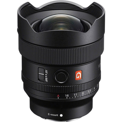 Sony FE 14mm f/1.8 GM Lens – ultra-wide G Master prime with exceptional sharpness, bright f/1.8 aperture, and stunning bokeh, perfect for landscapes, astrophotography, and architecture.