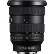 Sony FE 16-35mm f/2.8 GM II Lens – premium wide-angle zoom with constant f/2.8 aperture, fast AF, and refined G Master optics for landscapes, architecture, and cinematic video.

