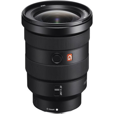 Sony FE 16-35mm f/2.8 GM – ultra-wide-angle zoom with edge-to-edge sharpness, fast f/2.8 aperture, and premium G Master optics.
