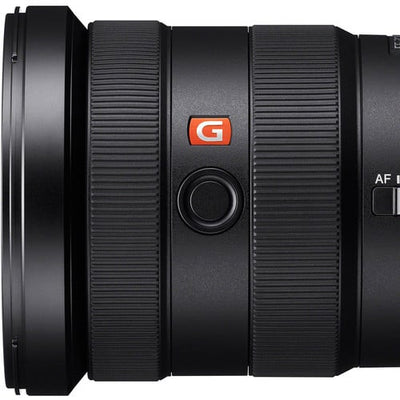 Sony FE 16-35mm f/2.8 GM – ultra-wide-angle zoom with edge-to-edge sharpness, fast f/2.8 aperture, and premium G Master optics.