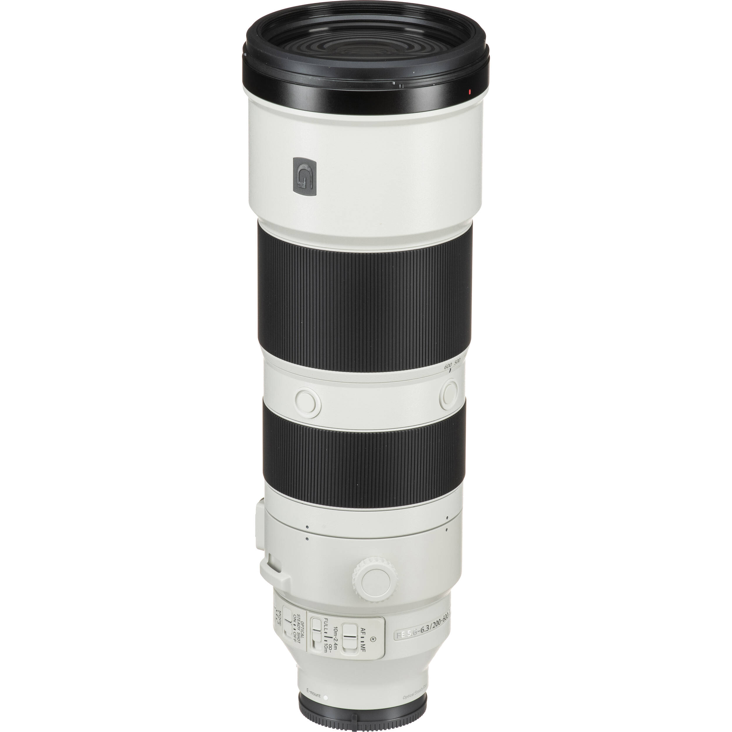 Sony FE 200-600mm f/5.6-6.3 G OSS super-telephoto zoom lens