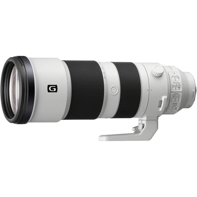 Sony lens with 'G' mark on a white background