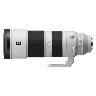Sony lens with a brand logo on a white background