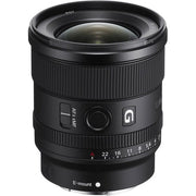 Sony FE 20mm f/1.8 G ultra-wide prime lens for full-frame E-mount mirrorless cameras.