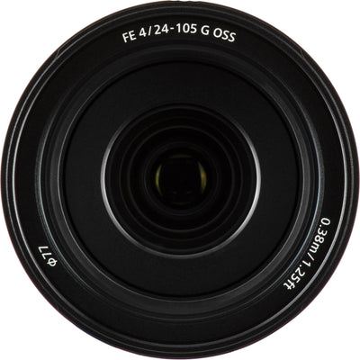 Sony FE 24-105mm f/4 G OSS lens for full-frame Sony mirrorless cameras
