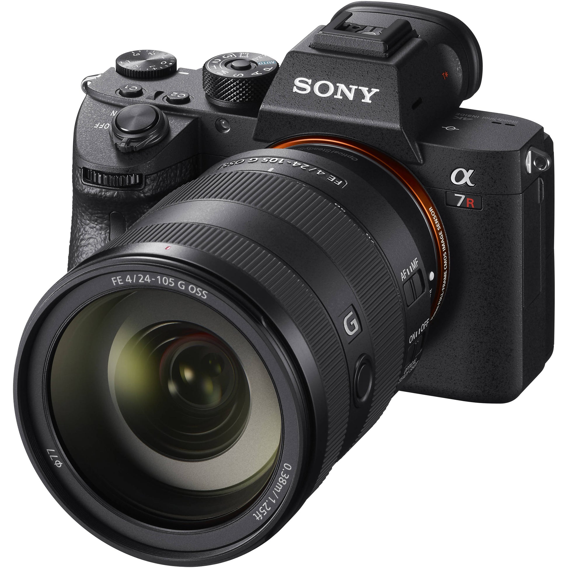 Sony FE 24-105mm f/4 G OSS lens for full-frame Sony mirrorless cameras
