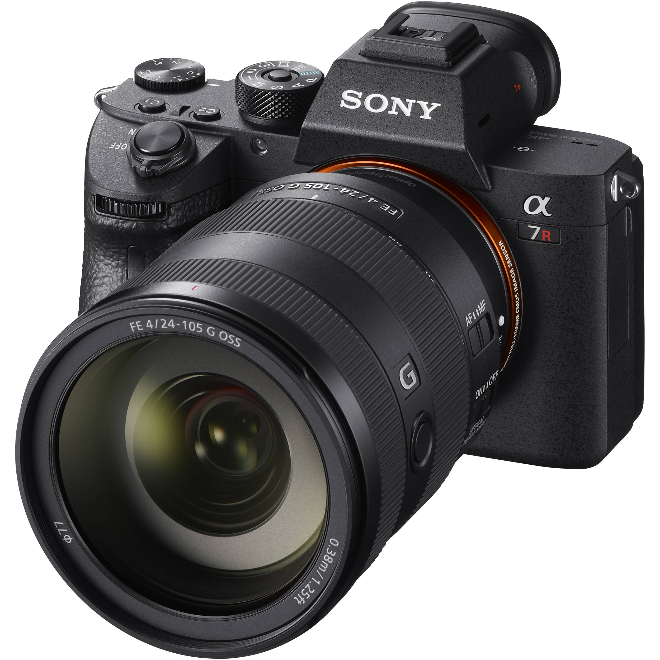 Sony FE 24-105mm f/4 G OSS lens for full-frame Sony mirrorless cameras
