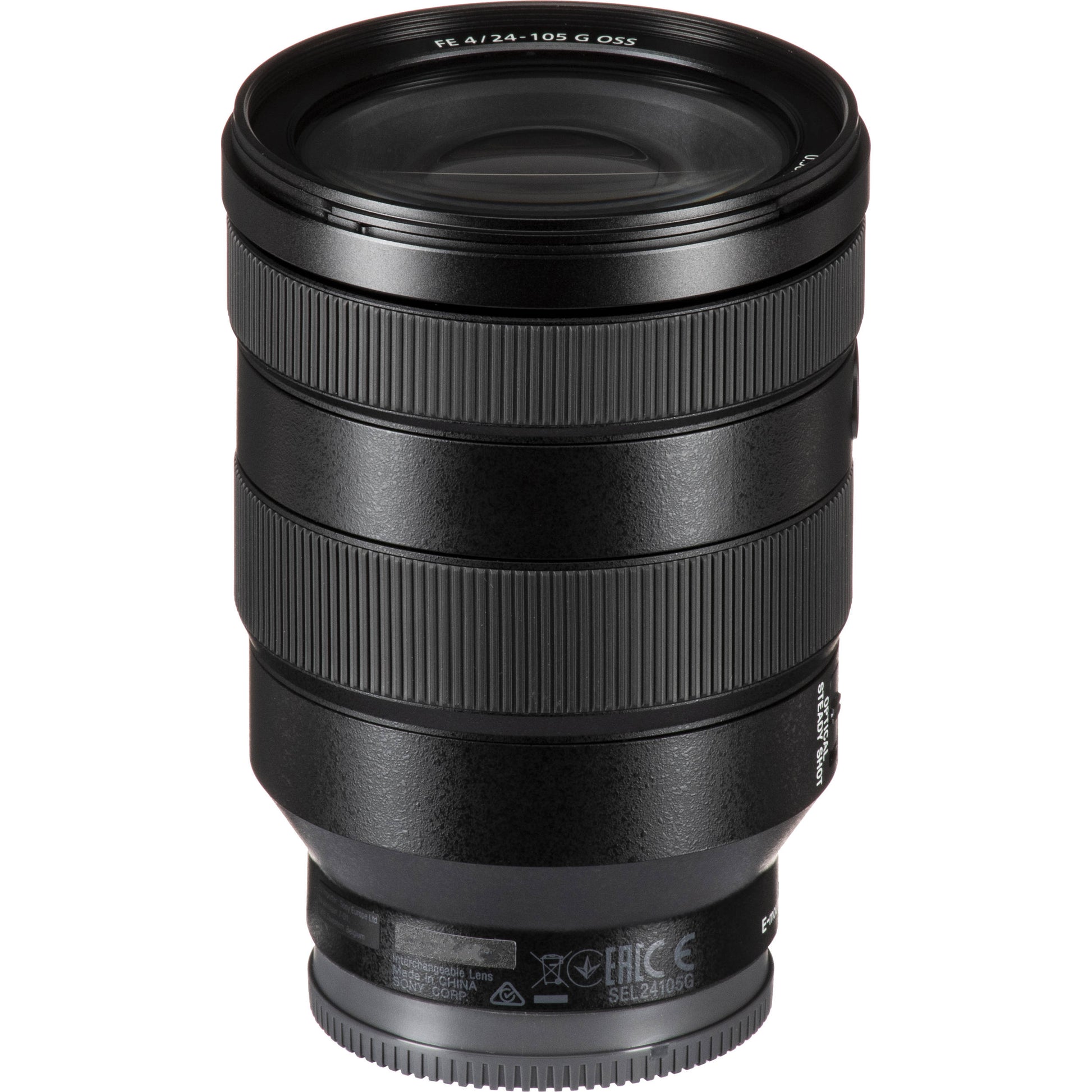 Sony FE 24-105mm f/4 G OSS lens for full-frame Sony mirrorless cameras
