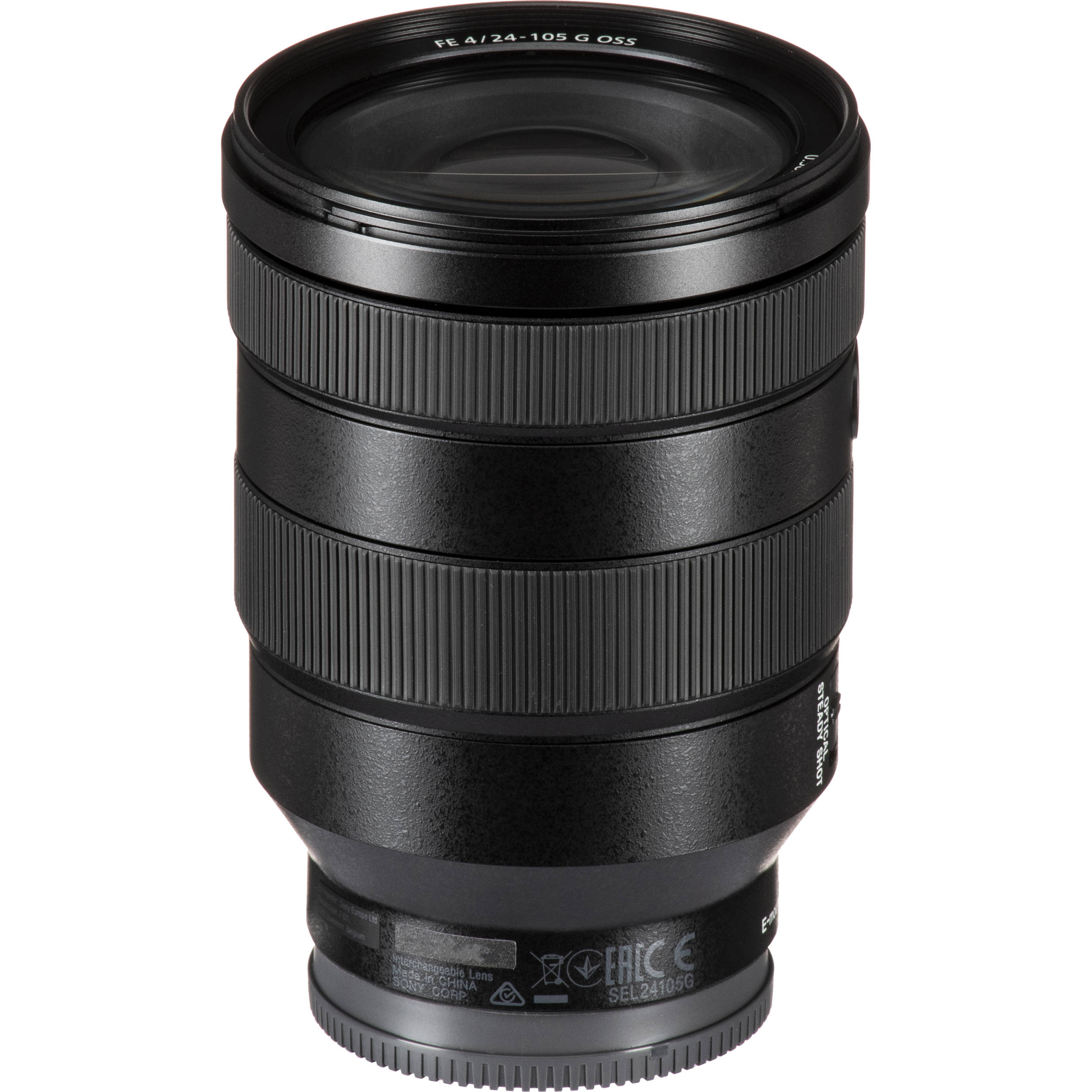Sony FE 24-105mm f/4 G OSS lens for full-frame Sony mirrorless cameras
