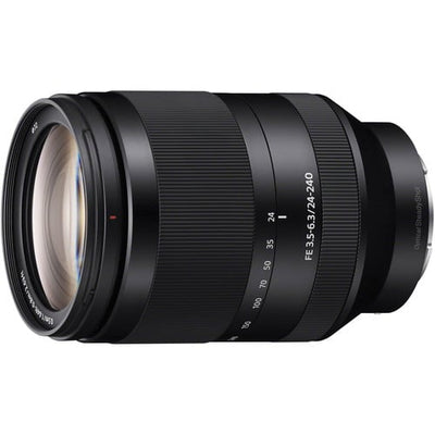 Sony FE 24-240mm f/3.5-6.3 OSS Zoom Lens – all-in-one full-frame zoom with Optical SteadyShot, covering wide to super-telephoto for travel, landscapes, and versatile everyday photography.