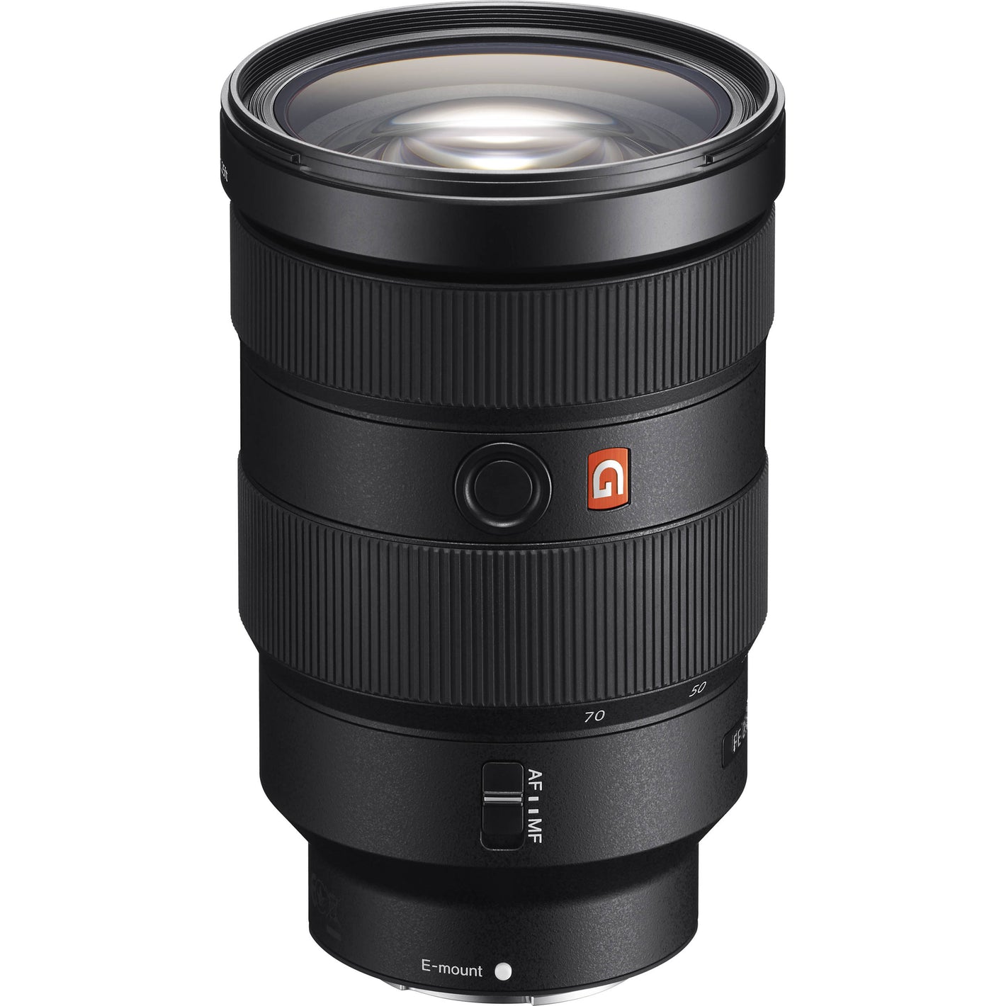 Sony FE 24-70mm f/2.8 GM – versatile standard zoom with constant f/2.8 aperture, fast autofocus, and G Master image quality.