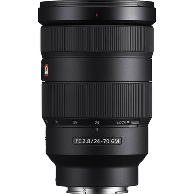 Sony FE 24-70mm f/2.8 GM – versatile standard zoom with constant f/2.8 aperture, fast autofocus, and G Master image quality.