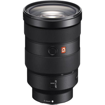 Sony FE 24-70mm f/2.8 GM – versatile standard zoom with constant f/2.8 aperture, fast autofocus, and G Master image quality.