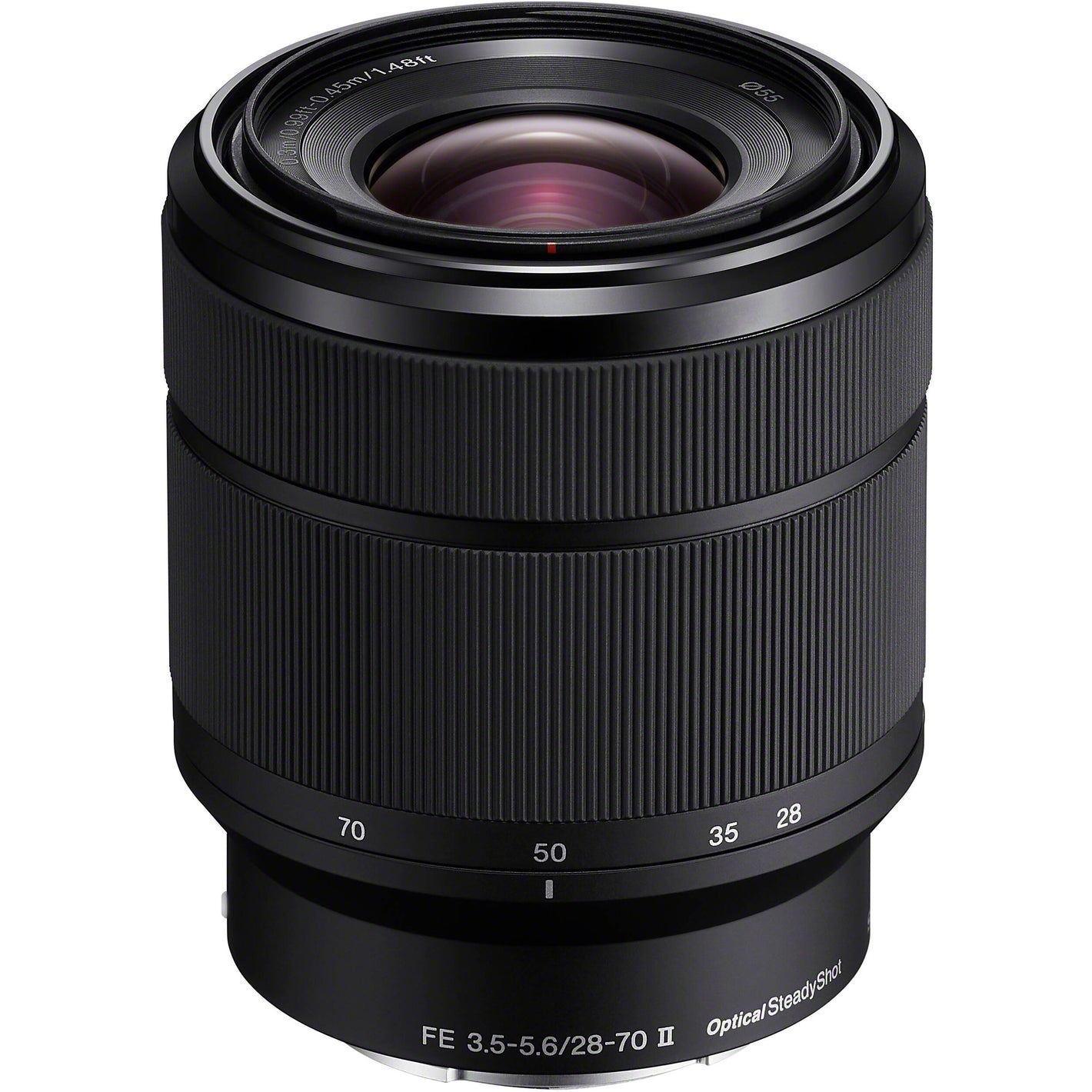 Sony FE 28-70mm f3.5-5.6 OSS II full-frame standard zoom lens.