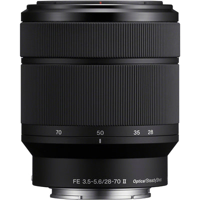 Sony FE 28-70mm f3.5-5.6 OSS II full-frame standard zoom lens.