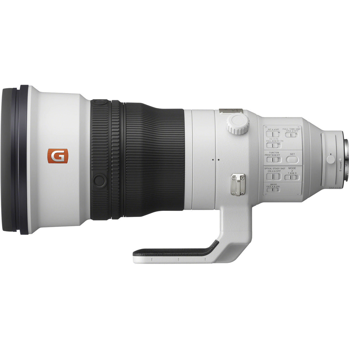 Sony FE 400mm f/2.8 GM OSS Lens – premium G Master super-telephoto prime with fast f/2.8 aperture, lightning-fast AF, and Optical SteadyShot, built for sports and wildlife pros.