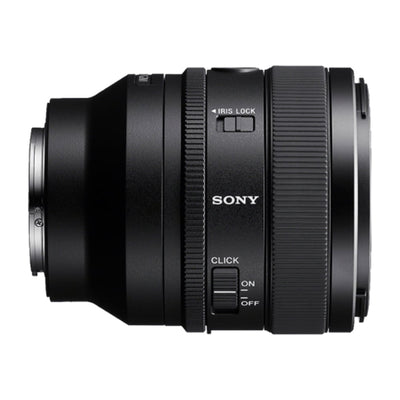 Sony FE 50mm f/1.4 GM Lens – fast prime with outstanding sharpness, smooth bokeh, and reliable low-light performance in a lightweight G Master design.