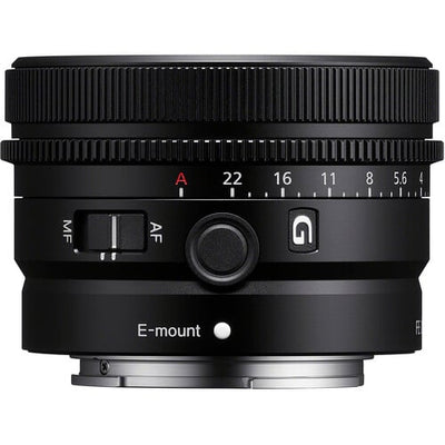 Sony FE 50mm f/2.5 G Lens – compact standard prime delivering sharp detail, smooth background blur, and lightweight portability for everyday shooting.