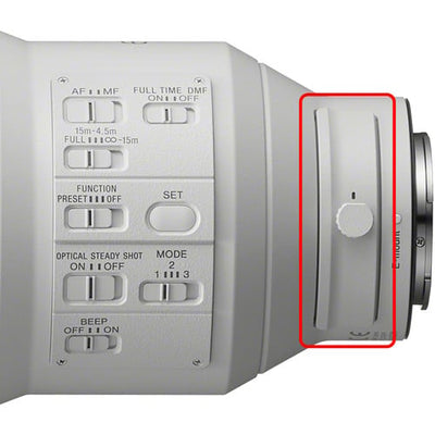 Sony FE 600mm f/4 GM OSS Lens – professional super-telephoto prime with fast f/4 aperture, G Master optics, and Optical SteadyShot, ideal for wildlife, sports, and action photography.