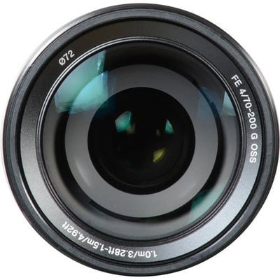 Sony FE 70-200mm f/4 G OSS Lens – versatile telephoto zoom with constant f/4 aperture, G-series optics, and Optical SteadyShot, perfect for portraits, events, and travel photography.