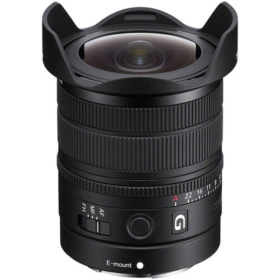 Sony FE 8-14mm f/3.5 Fisheye G Lens with focus, zoom and aperture rings