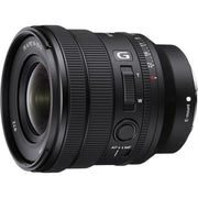 Sony FE PZ 16-35mm f/4 G Lens – compact full-frame power zoom with constant f/4 aperture, advanced optics, and smooth control for video and stills.