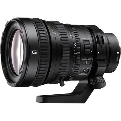 Sony FE PZ 28-135mm f/4 G OSS Lens – professional full-frame power zoom with constant f/4 aperture, G-series optics, Optical SteadyShot, and smooth focus for video and photography.