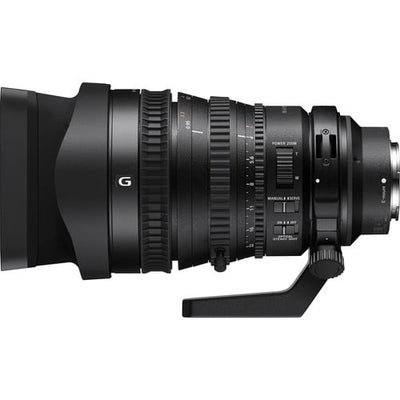 Sony FE PZ 28-135mm f/4 G OSS Lens – professional full-frame power zoom with constant f/4 aperture, G-series optics, Optical SteadyShot, and smooth focus for video and photography.