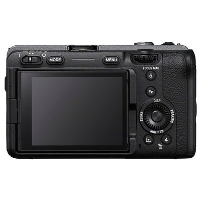 Sony FX30 Cinema Camera – lightweight Super 35 4K cinema camera with advanced autofocus, S-Cinetone profile, and professional video features for creators.