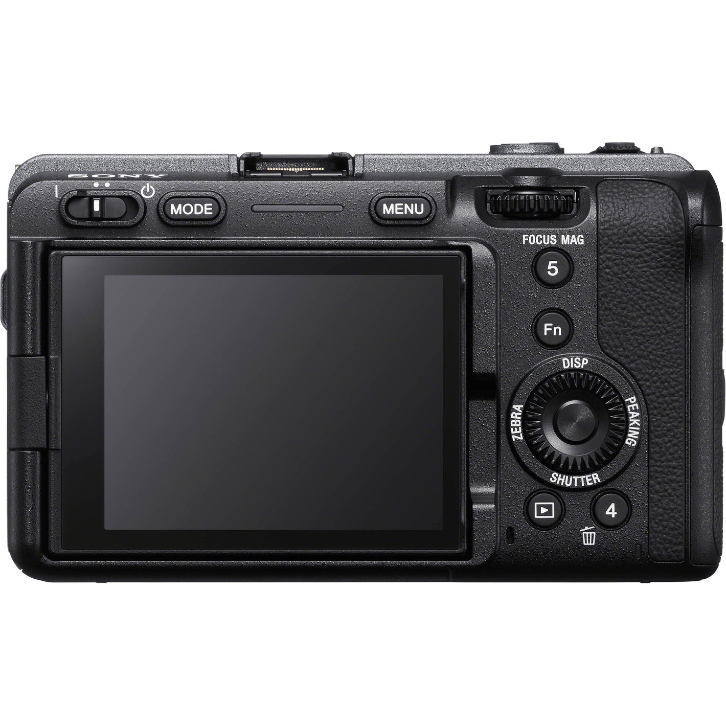 Sony FX3A full-frame cinema camera, 12.1MP sensor, 4K 120fps, 16-bit RAW output, modular design for professional filmmaking.