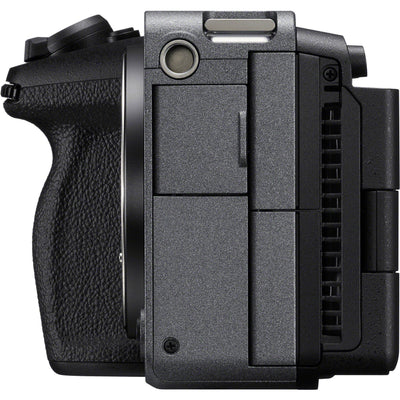 Sony FX3A full-frame cinema camera, 12.1MP sensor, 4K 120fps, 16-bit RAW output, modular design for professional filmmaking.