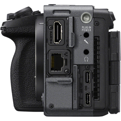 Sony FX 5 cinema camera with 5K Open Gate recording display
