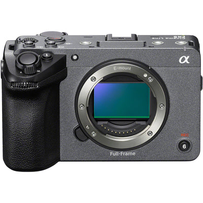 Sony FX 5 cinema camera with 5K Open Gate recording display
